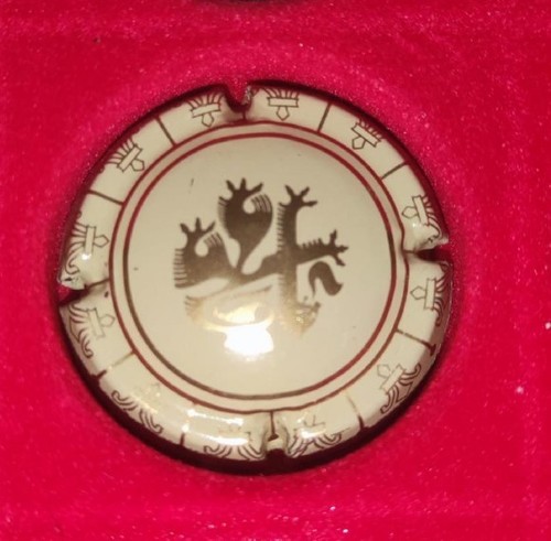Capsule plaque muselet de - capsule,