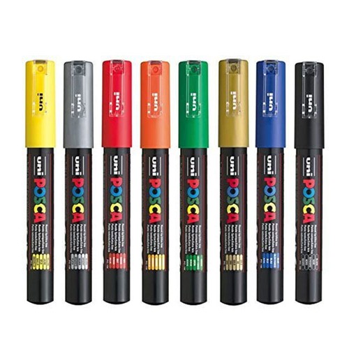 Lot marqueurs posca - marqueurs,