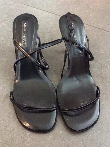 Nine west black - nine, strappy