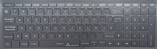 Me43 touches clavier - du, medion