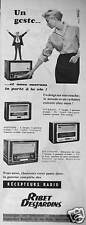 ADVERTISEMENT RIBET DESJARDINS RADIO RECEIVER A GESTURE AND WE OPEN THE DOOR
