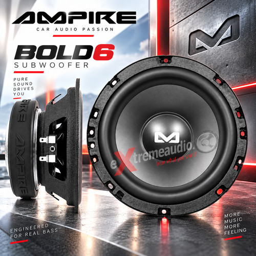Ampire bold subwoofer - bold, 6