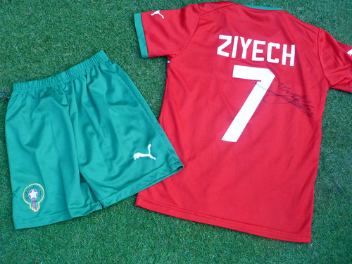 Maillot short maroc signé - +,