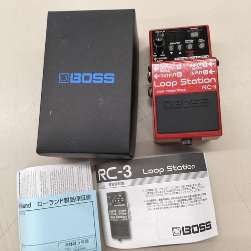 Pédale effets boss - boss, rc-3