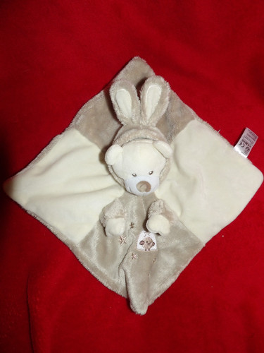 Doudou plat gemo ours - gemo,
