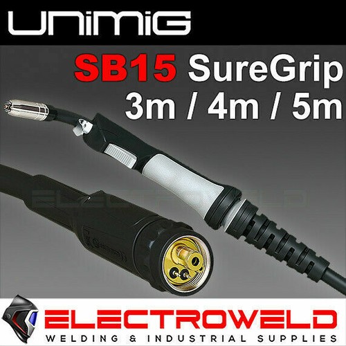 Unimig sb15 torche - 3m, 4m
