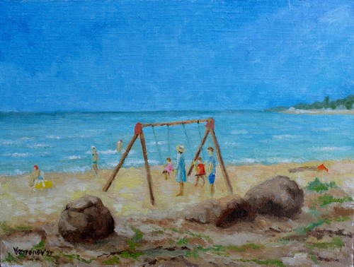 Tableau toile peinture - , à