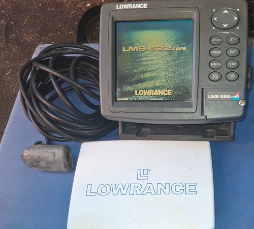 Lowrance lms 522c igps depth - lowrance, lms-522c