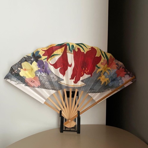 Ventilateur pliant japonais