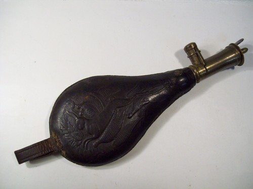 Chasse poire plomb cuir - chasse,