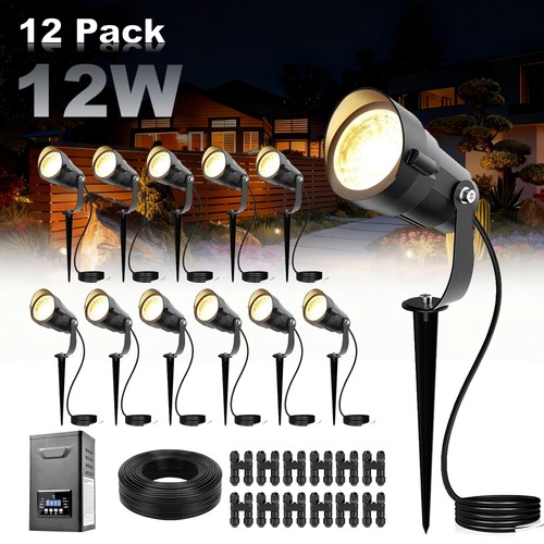 12w 3000k led landscape lights - 3000k,