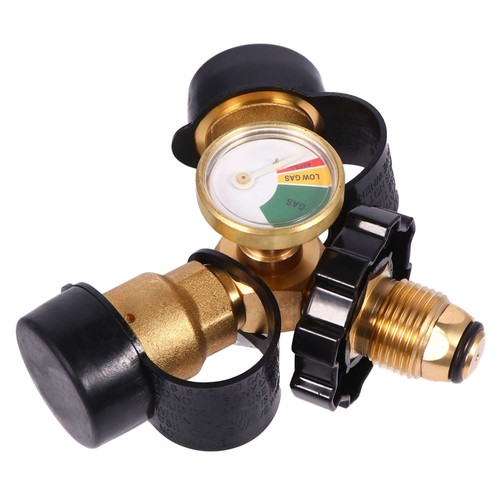 Propane tank splitter - y, brass