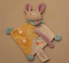 Baby Nat Super Nipple Rabbit Flat Plush Beige Orange Blue Super Teat