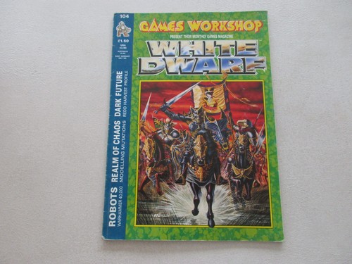 White dwarf 104 - dwarf, be/tbe