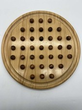 Jeu du Solitaire en bois 29cm