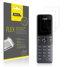 2x Film de protection d'écran pour Yealink W71H Dect, recouvre 100% de l'écran,