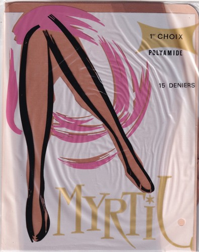 Bas nylon myrtil deniers - nylon,