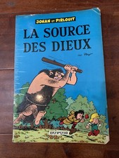 Johan Et Pirlouit La Source Des Dieux French Language Graphic Novel  1964