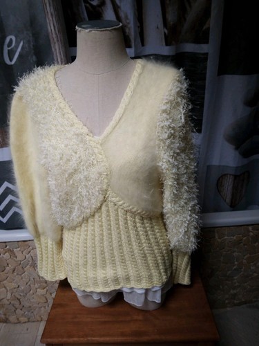Splendide pull angora jaune - splendide,