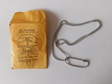 US ARMY 2ème GM CHAINE DE COU