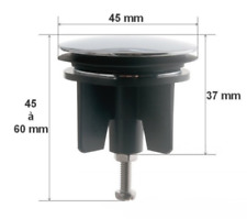 Clapet bouchon Ø 45 mm de vidage de baignoire 0411256 - NICOLL