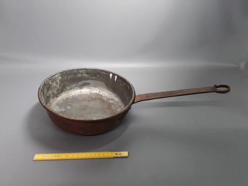 Ancienne poele cuivre - poele,
