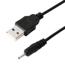 Noir USB Chargeur Câble DC 2.0mm pour Nokia 5230 5310 5320