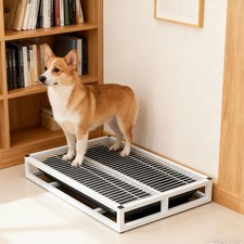 Bac à litière pour chien à