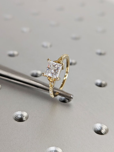 Bague solitaire celtique - solitaire,