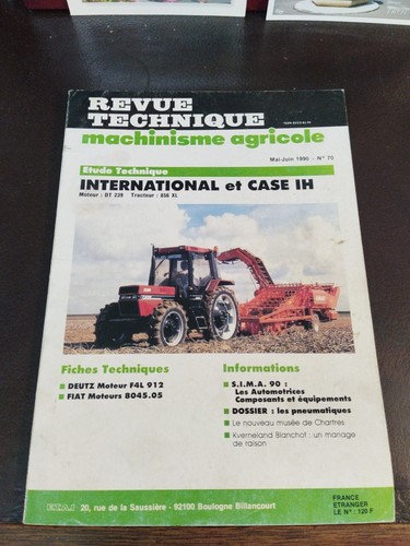 Revue technique machinisme - technique,