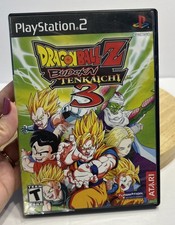 Dragon Ball Z: Budokai Tenkaichi 3 (Sony PlayStation 2, 2007) No Manual