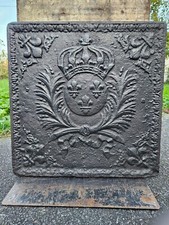 47 x 46 cm plaque cheminée