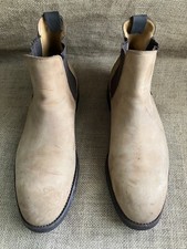 Bottes en cuir marron Crockett