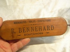 ANCIENNE BROSSE A VETEMENT HABIT BENNEHARD COUTANCES POIL NATUREL SANGLIER