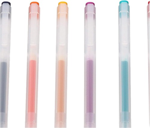 Muji smooth gel ink - smooth,