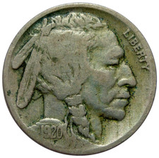 ETATS-UNIS 5 Cents Buffalo Nickel 1920