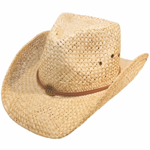 Chapeau cowboy paille - en,