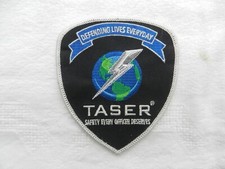 badge insigne tissu Taser