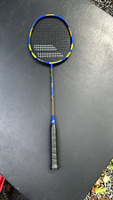 Babolat Prime Essential Blue Yellow Badminton Racket 85g Even Balance Flexible