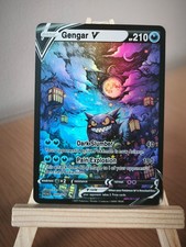 Carte POKEMON GENGAR (Ectoplasma) brillante et alternate FANART magnifique