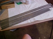 Six ATLAS HO SCALE FLEX TRACK 36"  black ties / nickel silver  2500 + 3 at 30"s