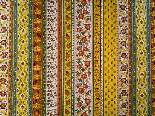 Tissu ancien coton provençal