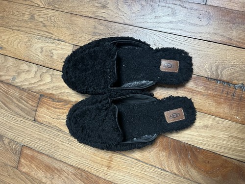 Chaussons ugg noir femme - chaussons,