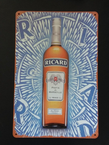 Plaque décorative ricard - plaque,