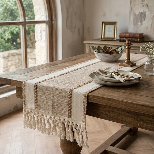 Bande table texturée - de,