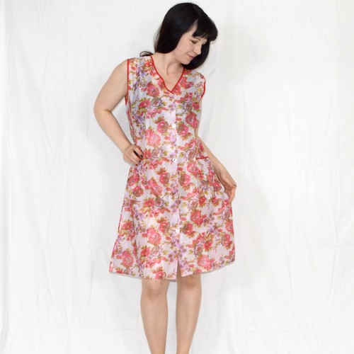 Robe courte rouge coupée - robe,