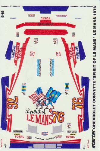 Decal starter - decal, 1/43