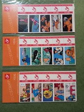 Timbres belges Duostamp Tintin 3 carnets Prior ( 5 timbres par carnet)