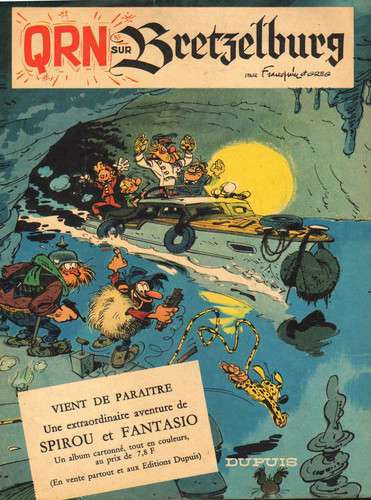 Pub album spirou fantasio - fantasio, "