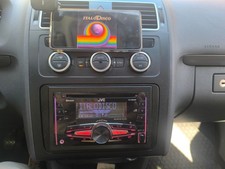 2 din car radio jvc kw-r920bt cd usb aux 3 rca 4v output sub crossover various lights